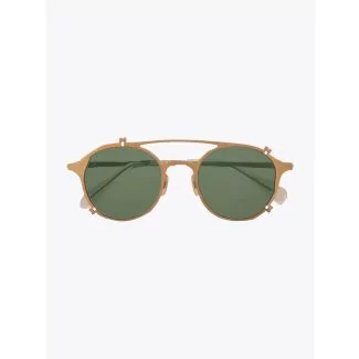 Masahiromaruyama Broken MM-0027 No.1 Sunglasses Various Gold Front View