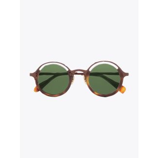 Masahiromaruyama Monocle MM-0053 No.2 Sunglasses Havana / Brown Front View