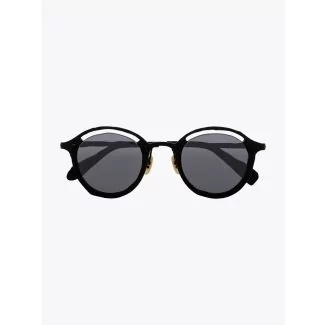 Masahiromaruyama Monocle MM-0055 No.1 Sunglasses Black / Black Front View