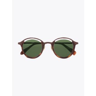Masahiromaruyama Monocle MM-0055 No.2 Sunglasses Havana / Brown Front View