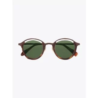 Masahiromaruyama Monocle MM-0055 No.2 Sunglasses Havana / Brown Front View