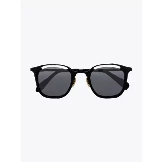 Masahiromaruyama Monocle MM-0057 No.1 Sunglasses Black / Black Front View