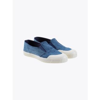 Novesta Slip-On Rec Jeans Dark Three-Quarter Front