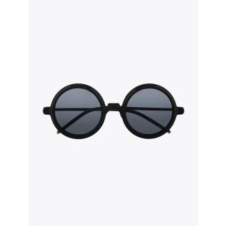 Pawaka Duaenam 26 Round-Frame Sunglasses Black Front View