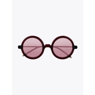 Pawaka Duaenam 26 Round-Frame Sunglasses Shiraz Front View