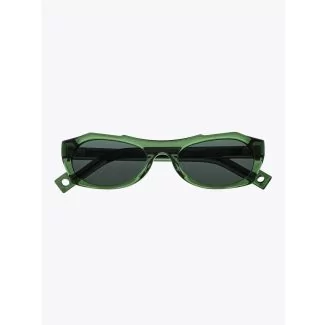 Pawaka Enambelas 16 Cat-Eye Sunglasses Olive Front View