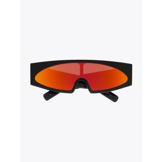 Rick Owens Gene Sunglasses Black / Pink 1