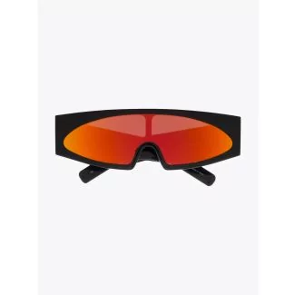 Rick Owens Gene Sunglasses Black / Pink 1