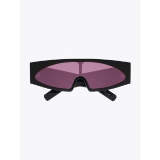 Rick Owens Gene Sunglasses Black / Rose 1