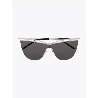 Saint Laurent New Wave SL 249 Sunglasses Silver 1