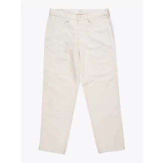 Salvatore Piccolo Straight Work Pant Ecru Front View