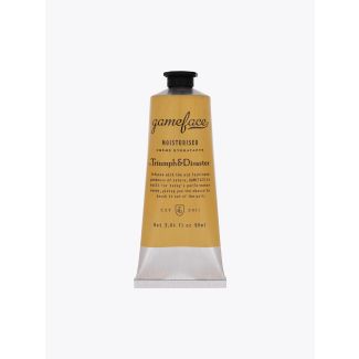 Gameface Moisturiser Tube - Triumph & Disaster 90ml front view