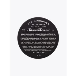 Old Fashioned Shave Cream Tube 100ml - Triumph & Disaster front view