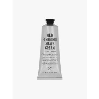 Old Fashioned Shave Cream Tube - Triumph & Disaster 90ml front view
