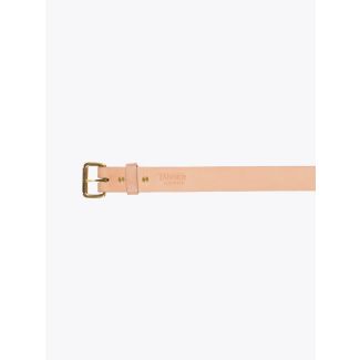 Tanner Goods Standard Belt Natural - Brass 1