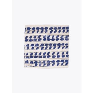 The Hill-Side Pocket Square Endo Leaves Print