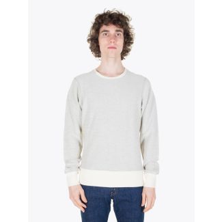 Universal Works Reverse Sweat 360 Loopback Grey Marl Full View