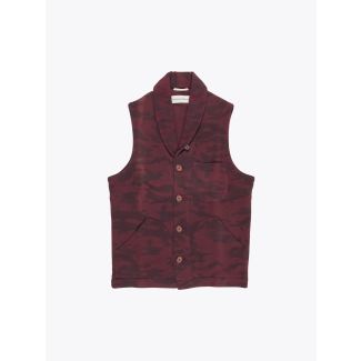 Universal Works Hunstanton Gilet Camo Loopback O/D Port 1