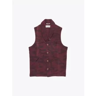 Universal Works Hunstanton Gilet Camo Loopback O/D Port 1