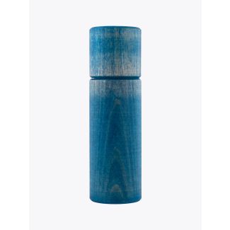 Wauwau Ben Pepper Mill Beechwood Blue front View