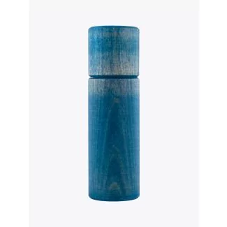 Wauwau Ben Pepper Mill Beechwood Blue front View