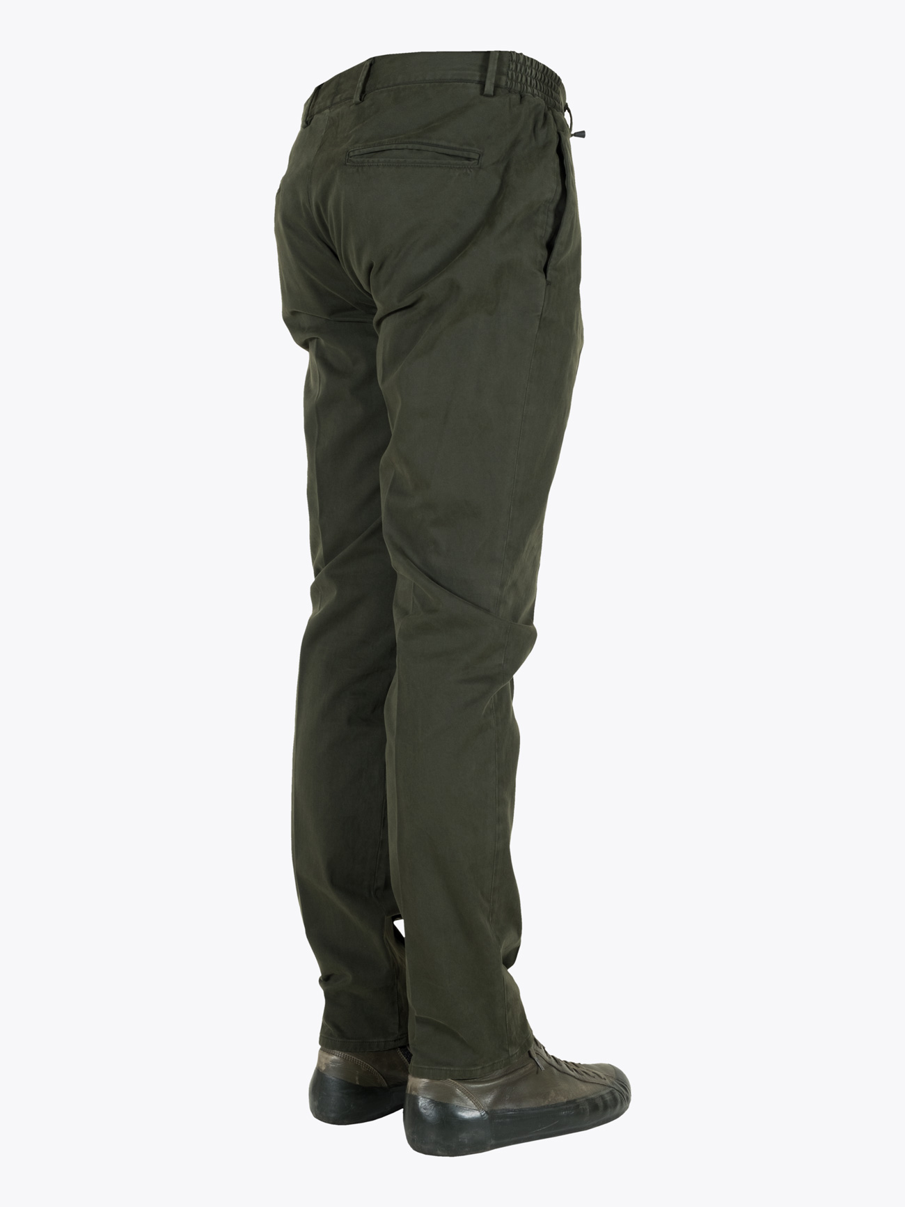 Buy Giab's Archivio Masaccio Slim Green Cotton Pants Buy Giab's Archivio Masaccio Slim Green Cotton Pants