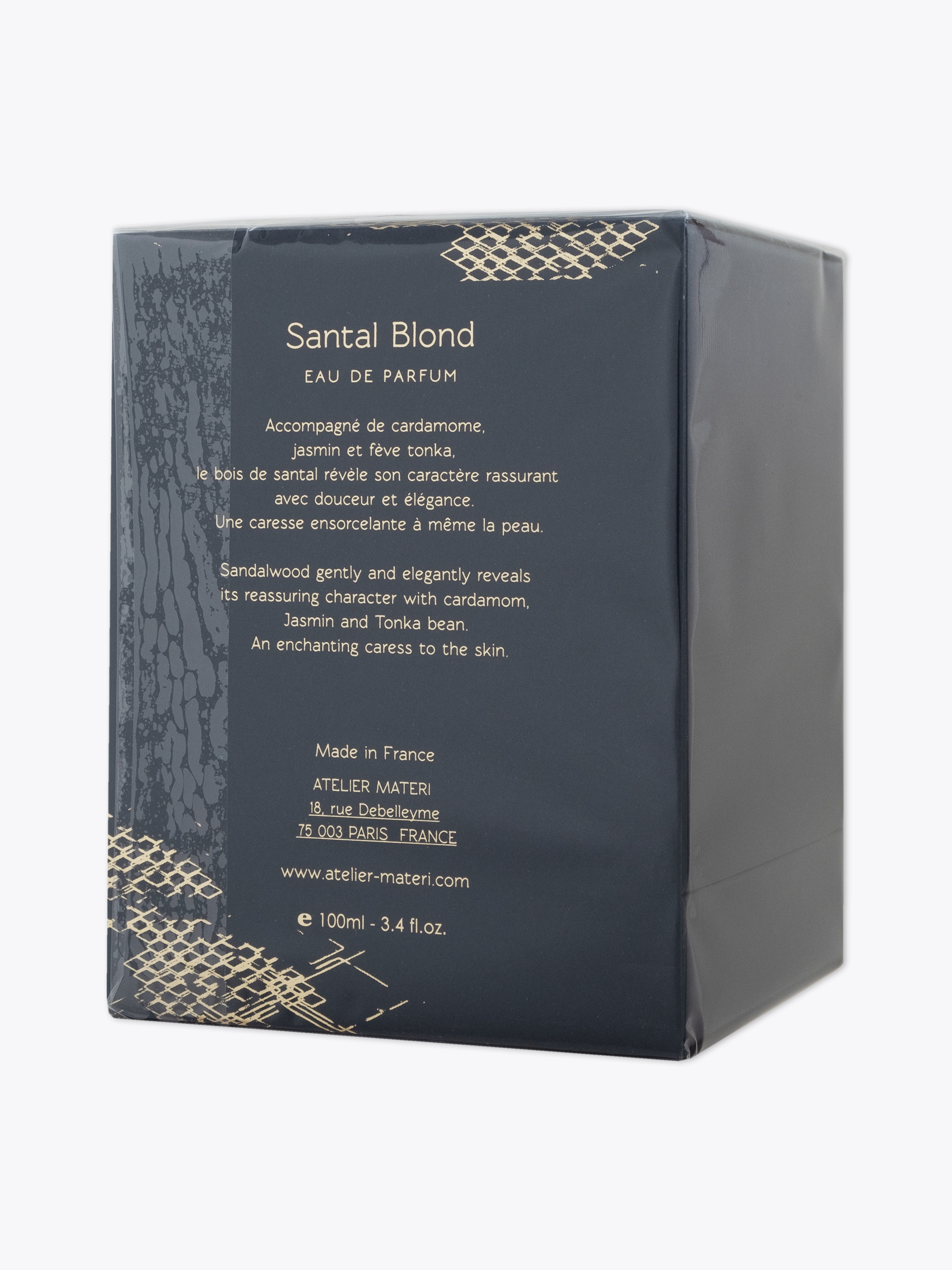 Santal Blond - Woody, Amber Fragrance - ATELIER MATERI